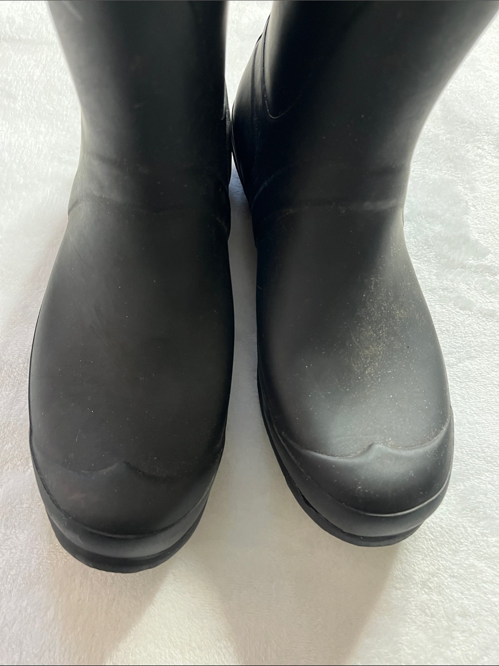 Hunter size 9 Original Tall Matte Black Waterproof Rain Boots - Picture 9 of 13